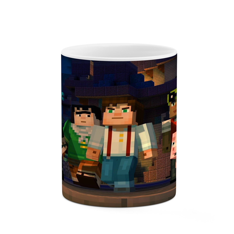ماگ ( جعبه کادویی رایگان)  چیتوکالا طرح ماینکرافت minecraft مدل mgh41545