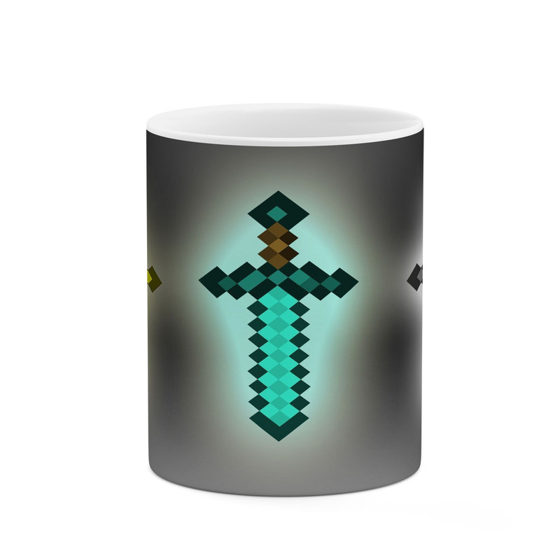 ماگ ( جعبه کادویی رایگان)  چیتوکالا طرح ماینکرافت minecraft مدل mgh41586