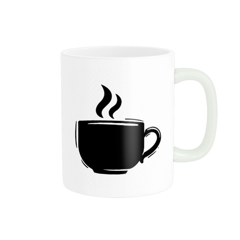 ماگ ( جعبه کادویی رایگان)  پادآفرین طرح چای و قهوه کد 0070