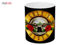 ماگ ( جعبه کادویی رایگان) طرح Guns N' Roses مدل NI1023
