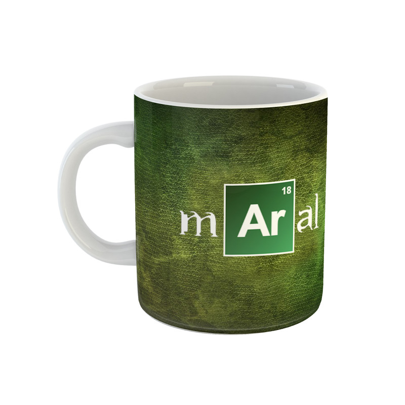 ماگ ( جعبه کادویی رایگان)  طرح مارال مدل مندلیف