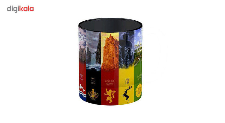 ماگ ( جعبه کادویی رایگان) لومانا مدل Game of Thrones کد CM0047