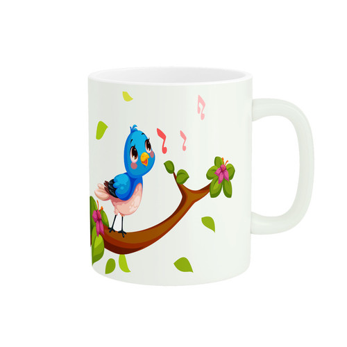 ماگ ( جعبه کادویی رایگان) طرح پرندگان کد 905