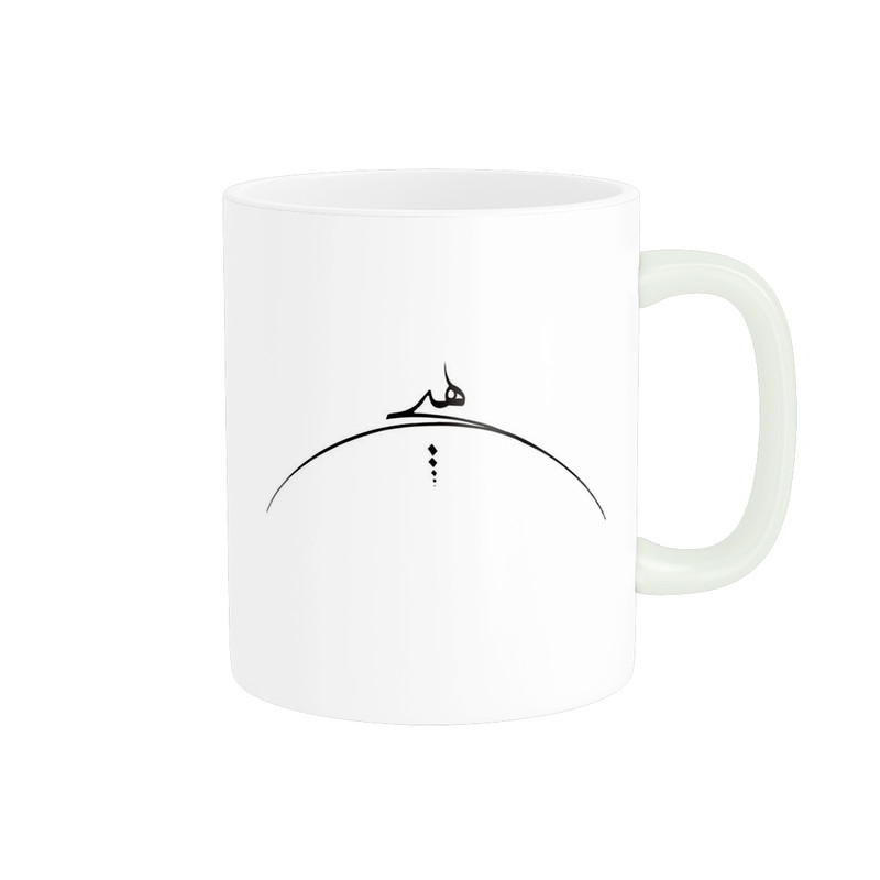 ماگ ( جعبه کادویی رایگان)  طرح هیچ کد 472