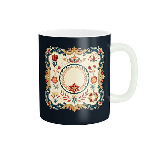 ماگ ( جعبه کادویی رایگان) مدل طراحی سنتی کد 832