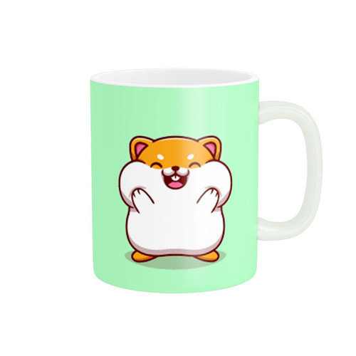 ماگ ( جعبه کادویی رایگان) استلار طرح همستر hamster کد 1471