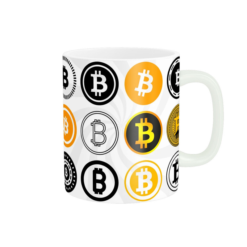 ماگ ( جعبه کادویی رایگان)  استلار طرح کریپتوکارنسی Cryptocurrency کد 1481