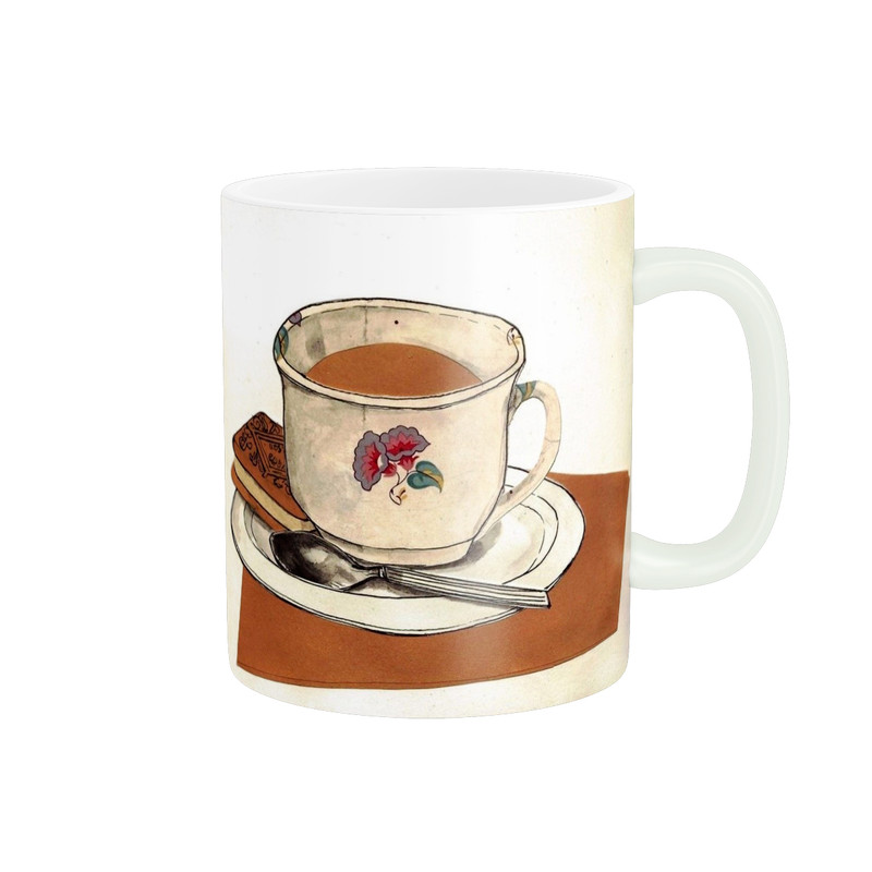 ماگ ( جعبه کادویی رایگان)  پاد آفرین مدل چای کد 39