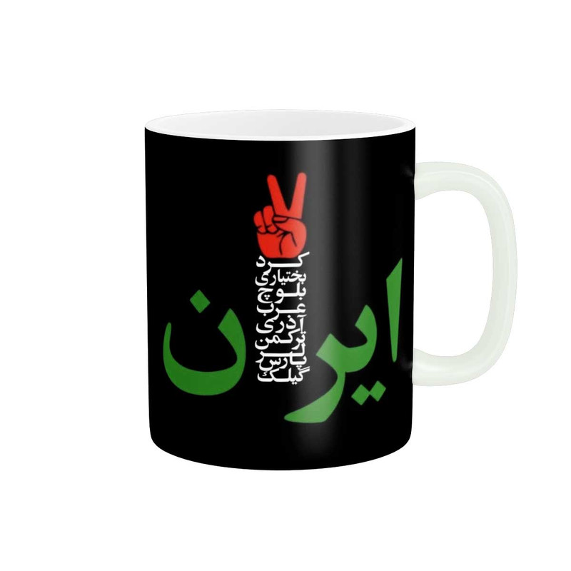 ماگ ( جعبه کادویی رایگان)  پاد آفرین طرح ایران کد 3481