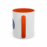 ماگ ( جعبه کادویی رایگان) مدل دسته رنگی طرح