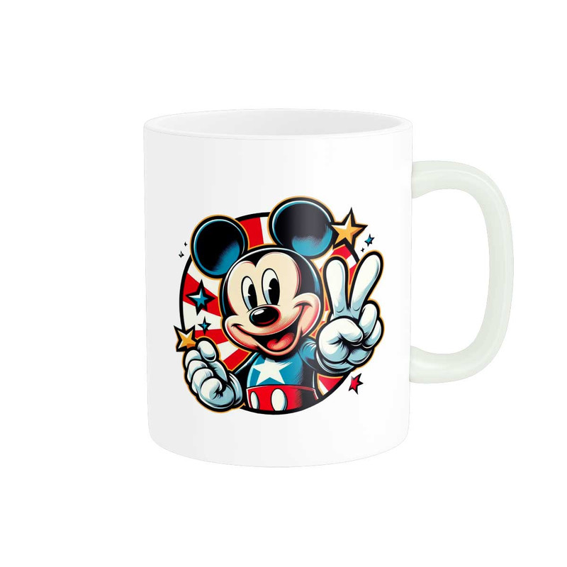 ماگ ( جعبه کادویی رایگان)  پاد آفرین طرح کارتون میکی موس Mickey Mouse کد 3529