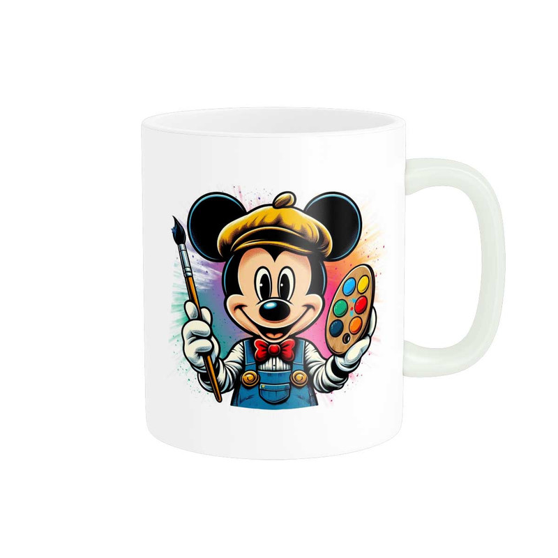 ماگ ( جعبه کادویی رایگان)  پاد آفرین طرح کارتون میکی موس Mickey Mouse کد 3561