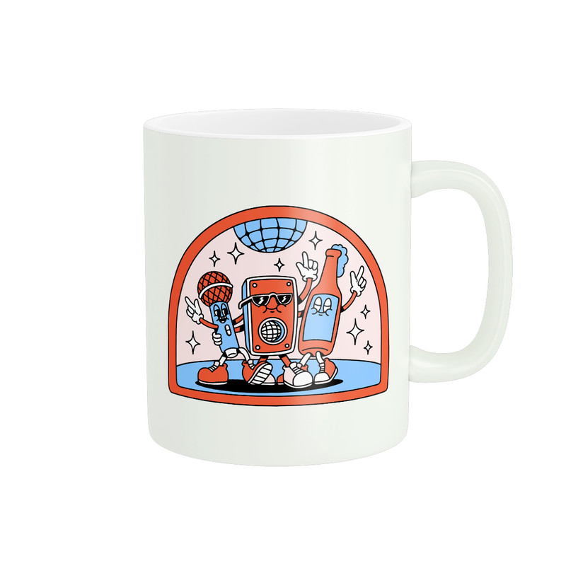 ماگ ( جعبه کادویی رایگان)  طرح فانتزی کد 22