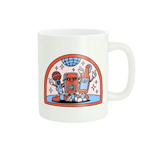 ماگ ( جعبه کادویی رایگان) طرح فانتزی کد 22