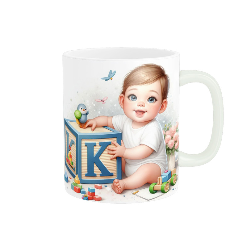 ماگ ( جعبه کادویی رایگان)  پاد آفرین طرح نی نی کد 2074