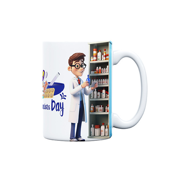ماگ ( جعبه کادویی رایگان)  مدل مشاغل طرح داروساز کد 403