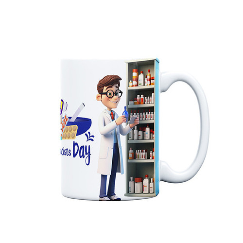 ماگ ( جعبه کادویی رایگان) مدل مشاغل طرح داروساز کد 403