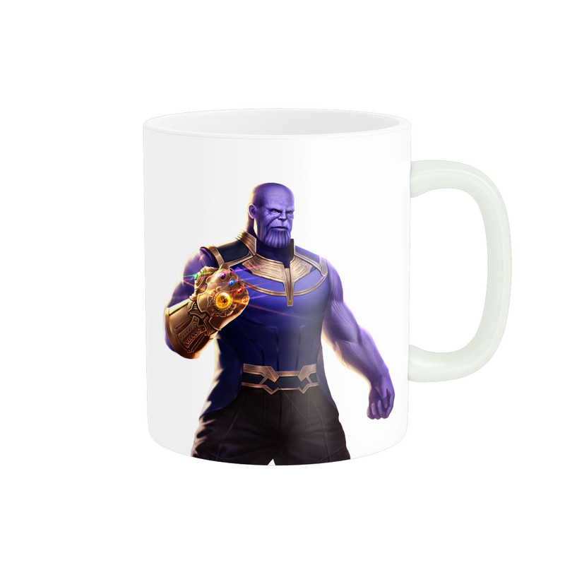 ماگ ( جعبه کادویی رایگان)  پادآفرین طرح تانوس Thanos کد 2990