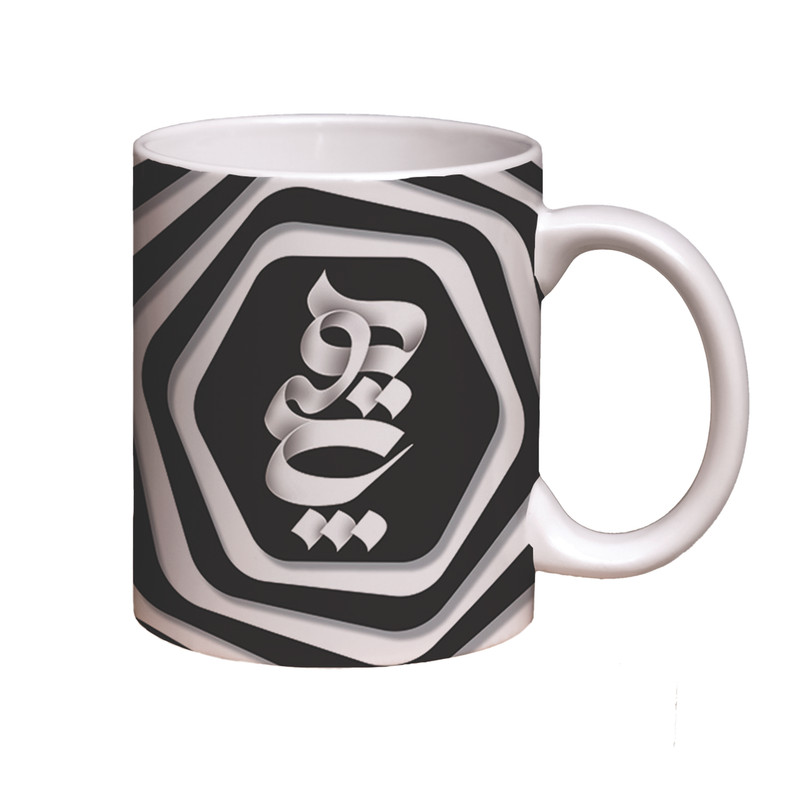 ماگ ( جعبه کادویی رایگان)  طرح اشعار کد 111
