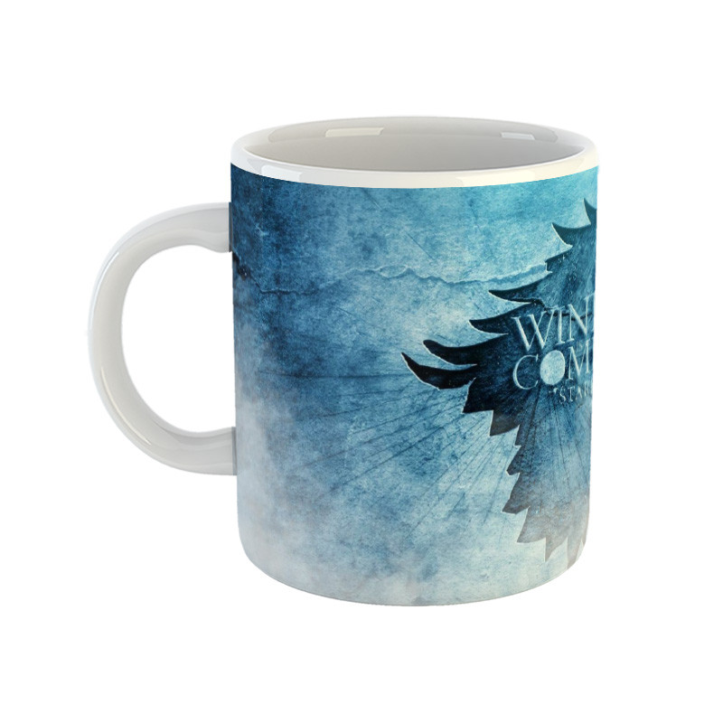 ماگ ( جعبه کادویی رایگان)  مدل game of thrones طرح گیم آف ترونز 3