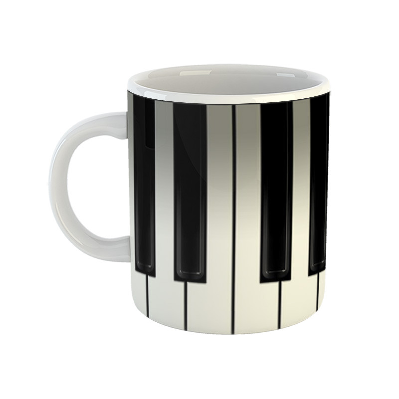 ماگ ( جعبه کادویی رایگان)  طرح Piano