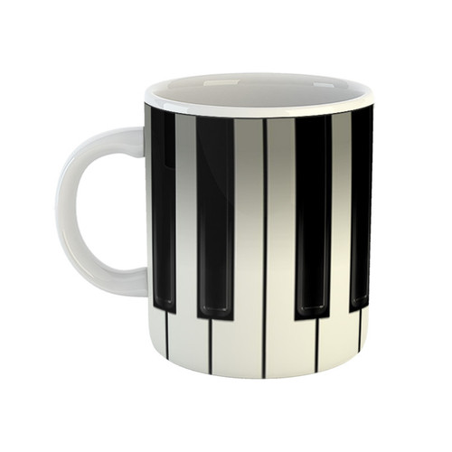 ماگ ( جعبه کادویی رایگان) طرح Piano