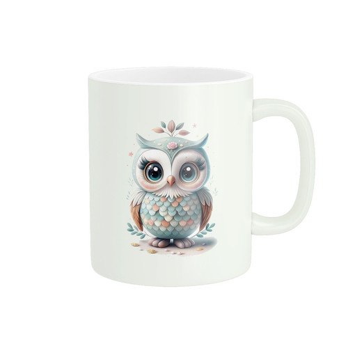 ماگ ( جعبه کادویی رایگان) پاد آفرین طرح جغد کد518