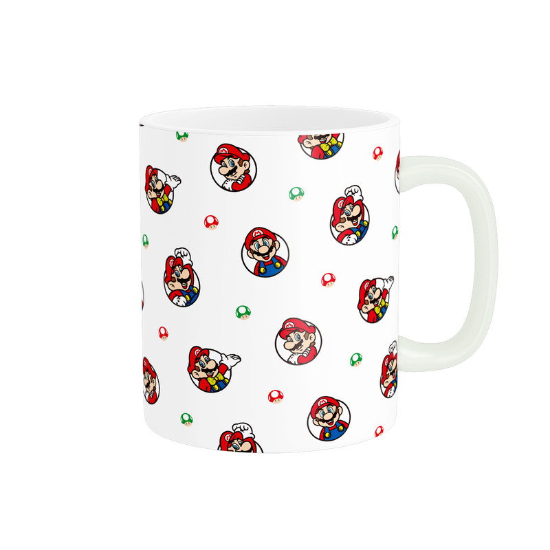 ماگ ( جعبه کادویی رایگان)  طرح گیمینگ مدل Super Mario کد 1