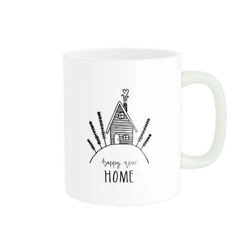 ماگ ( جعبه کادویی رایگان) طرح home کد 595