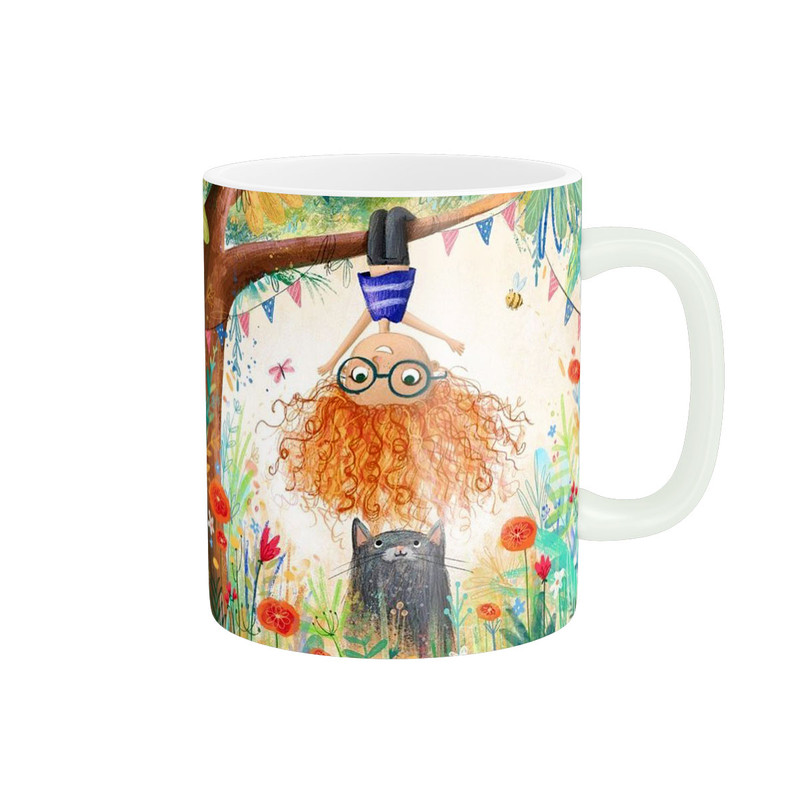 ماگ ( جعبه کادویی رایگان)  زیگورات مدل فانتزی کد 2542