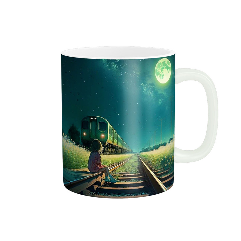 ماگ ( جعبه کادویی رایگان)  زیگورات مدل فانتزی کد 2543