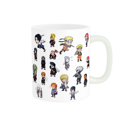 ماگ ( جعبه کادویی رایگان) پادآفرین طرح انیمه ناروتو شیپودن Naruto Shippuden کد 0854