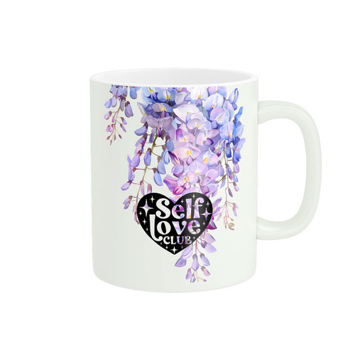 ماگ ( جعبه کادویی رایگان) طرح انگیزشی Self Love کد 354