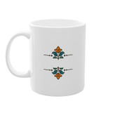 ماگ ( جعبه کادویی رایگان) طرح گل سنتی