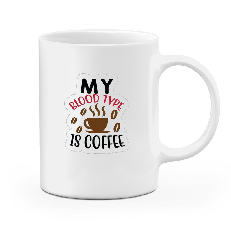 ماگ ( جعبه کادویی رایگان)  نادیراد طرح قهوه مدل I Need Coffee