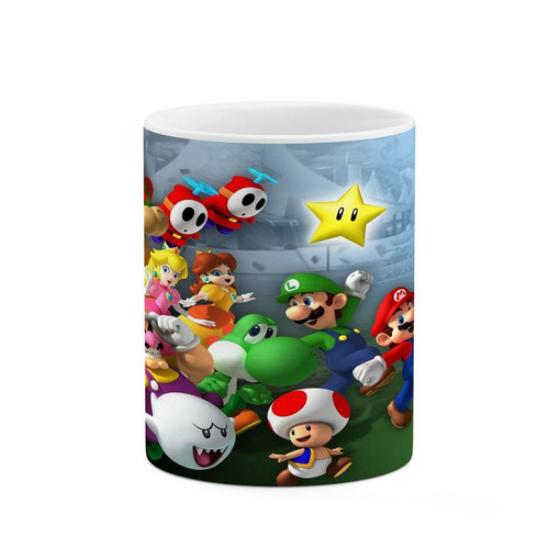 ماگ ( جعبه کادویی رایگان) چیتوکالا مدل بازی سوپر ماریو Super Mario کد mgh30544