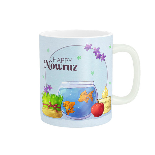ماگ ( جعبه کادویی رایگان) تاراد طرح عید نوروز کد NU004