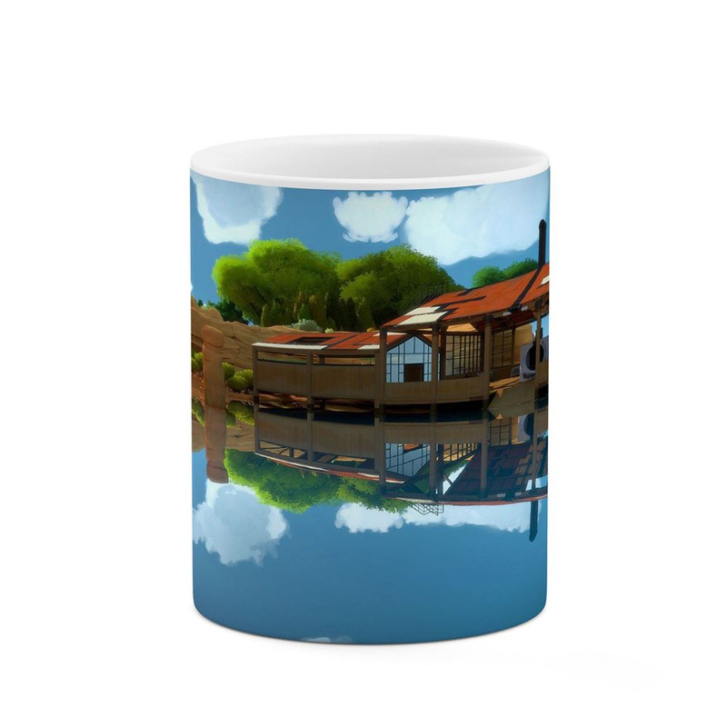ماگ ( جعبه کادویی رایگان)  چیتوکالا مدل بازی The Witness Game کد mgh31198