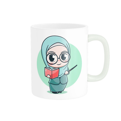 ماگ ( جعبه کادویی رایگان) مدل روز معلم کد 295
