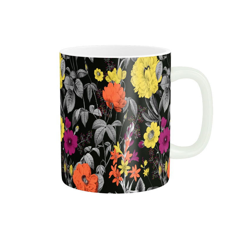 ماگ ( جعبه کادویی رایگان)  طرح گل کد 210