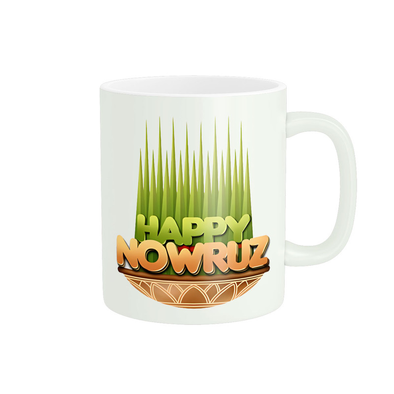 ماگ ( جعبه کادویی رایگان)  مدل نوروز کد 121T