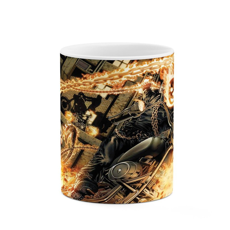 ماگ ( جعبه کادویی رایگان)  چیتوکالا مدل گوست رایدر Ghost Rider کد mgh38743