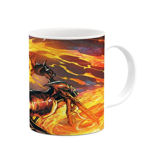 ماگ ( جعبه کادویی رایگان) چیتوکالا مدل گوست رایدر Ghost Rider کد mgh38744