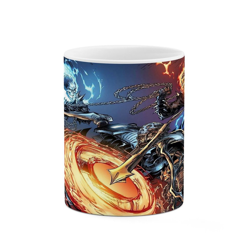 ماگ ( جعبه کادویی رایگان)  چیتوکالا مدل گوست رایدر Ghost Rider کد mgh38746