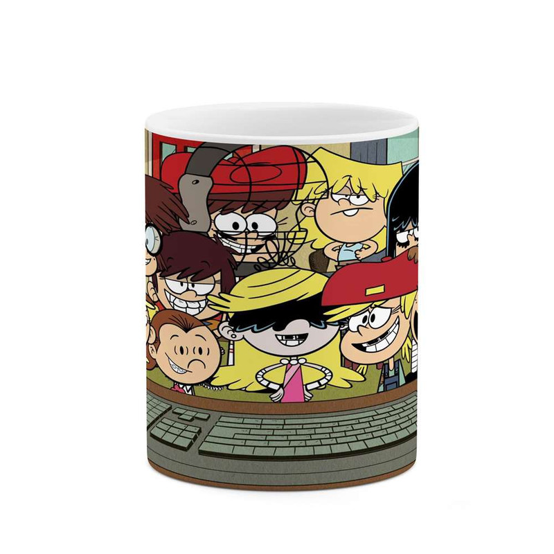 ماگ ( جعبه کادویی رایگان)  چیتوکالا مدل کارتون The Loud House کد mgh23433