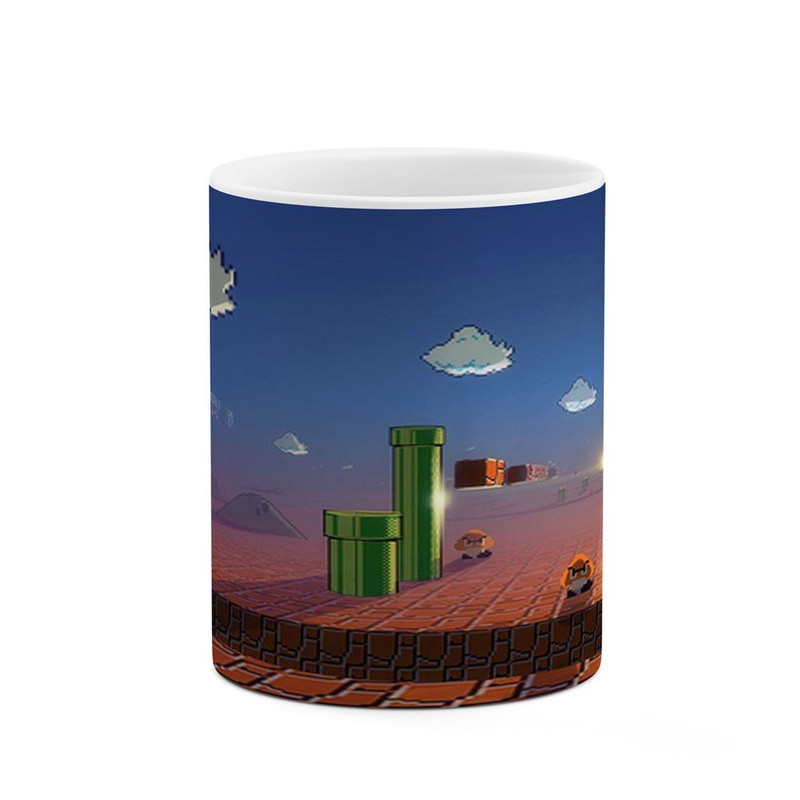 ماگ ( جعبه کادویی رایگان) ( جعبه کادویی رایگان) چیتوکالا مدل بازی سوپر ماریو Super Mario کد mgh30517