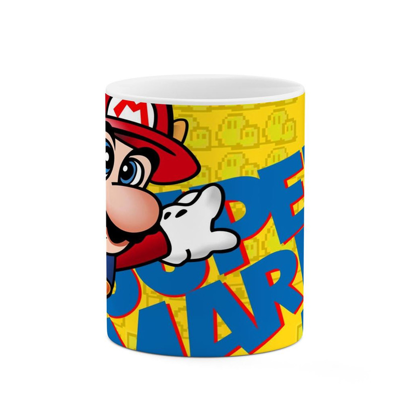 ماگ ( جعبه کادویی رایگان) ( جعبه کادویی رایگان) چیتوکالا مدل بازی سوپر ماریو Super Mario کد mgh30526