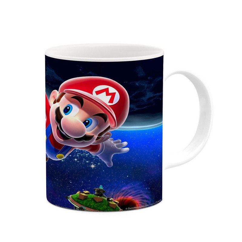 ماگ ( جعبه کادویی رایگان) ( جعبه کادویی رایگان) چیتوکالا مدل بازی سوپر ماریو Super Mario Galaxy کد mgh30581
