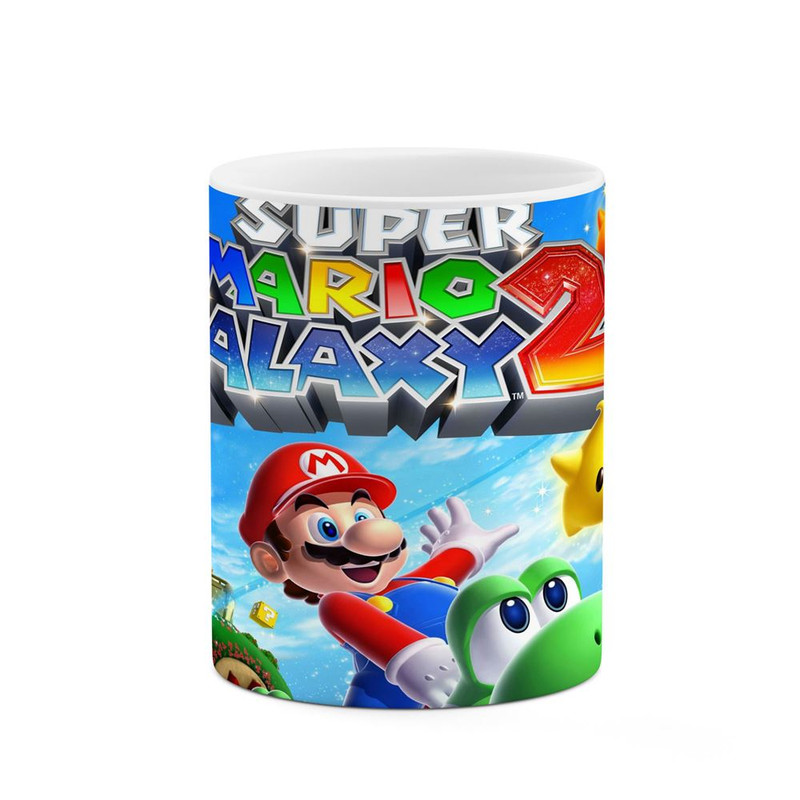 ماگ ( جعبه کادویی رایگان) ( جعبه کادویی رایگان) چیتوکالا مدل بازی سوپر ماریو Super Mario Galaxy کد mgh30588