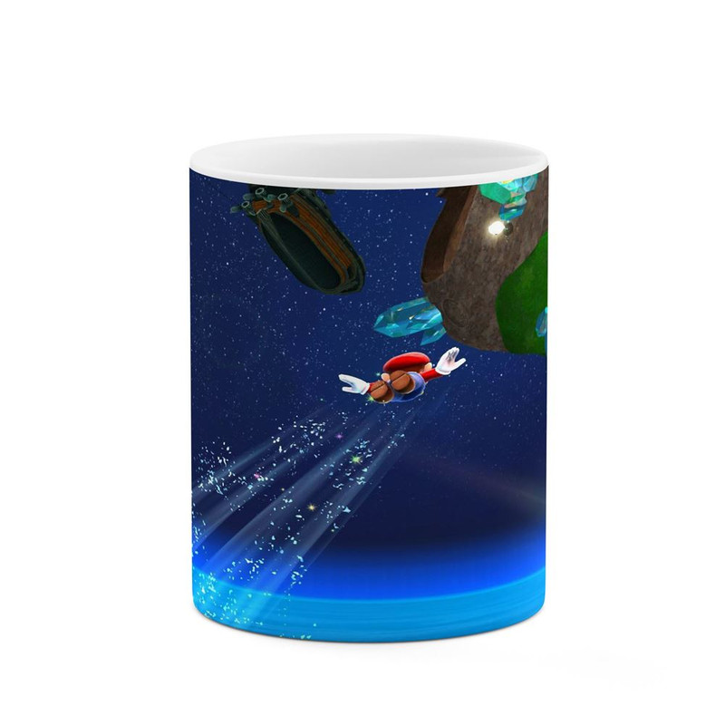 ماگ ( جعبه کادویی رایگان) ( جعبه کادویی رایگان) چیتوکالا مدل بازی سوپر ماریو Super Mario Galaxy کد mgh30593